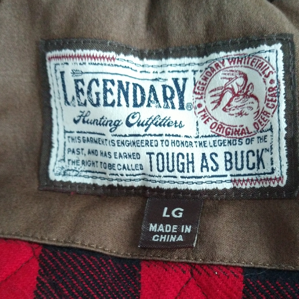 Legendary Whitetails Red Plaid Jacket